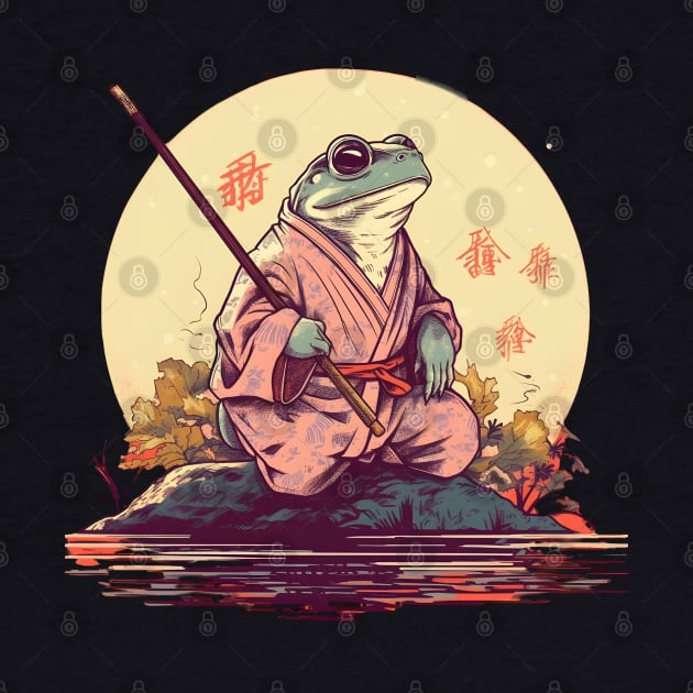 Japanese frog by ygxyz